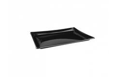 PAGODA PLATTER ZWART 12x22cm  300st